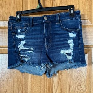 American Eagle denim shorts , size 4